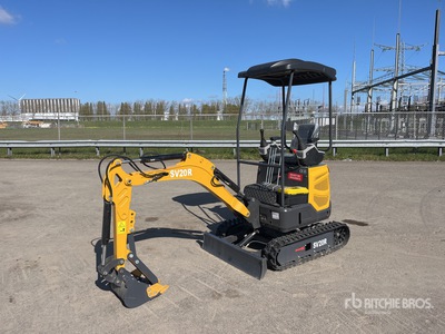 2025 STARVOX SV20R Minibagger (Unused)