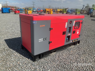 2026 STARVOX KC-50GF Skid-Mounted Generator Set (Unused)