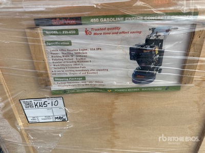 2025 STARVOX FH-450 450mm Gasoline Engine Betonschleifer (Unused)