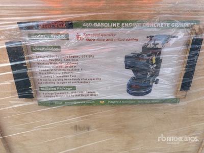 2025 STARVOX FH-450 450mm Gasoline Engine Betonschleifer (Unused)