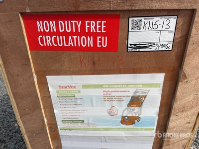 2025 STARVOX XK400 400mm SELF-SUCTION Betonschleifer (Unused)