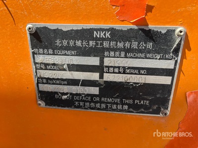 2013 NKK NS220C Excavadora Hidraulica / Pelle Hydraulique sur Chenilles