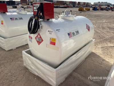 2025 AM Tank AM-TANK 500 DIESEL 555 gal Skid mounted Steel Storage and Dispensing Fuel Tank (Unused)