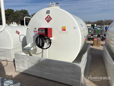 2025 AM Tank 2300N 2376 gal Skid Mounted Steel Diesel Fuel Tank (Unused)