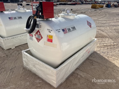 2025 AM Tank AM-TANK 500 DIESEL 555 gal Skid mounted Steel Storage and Dispensing Fuel Tank (Unused)