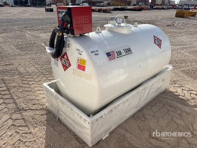 2025 AM Tank AM-TANK 500 DIESEL 555 gal Skid mounted Steel Storage and Dispensing Fuel Tank (Unused)