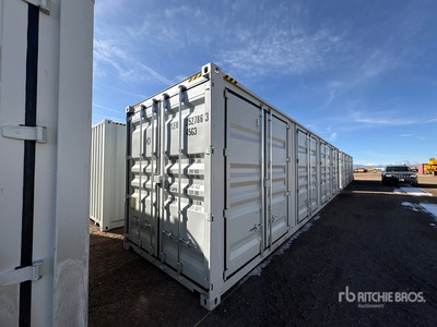 2026 40 ft High Cube Multi-Door Storage Container