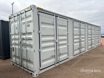 2026 40 ft High Cube Multi-Door Storage Container