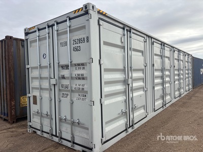 2026 40 ft High Cube Multi-Door Storage Container