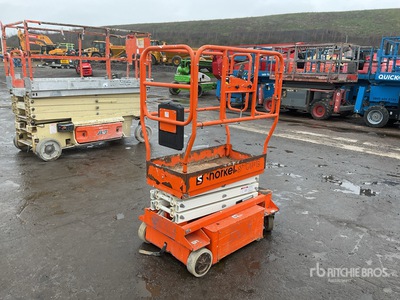 2017 Snorkel S3010E Electric Scissor Lift