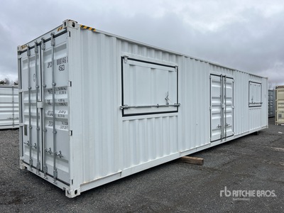 2026 40 ft High Cube Multi-Door Storage Container