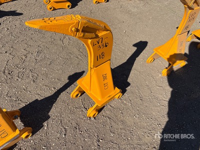 2026 GIYI 12.5 in Excavator Ripper - Fits Cat 307 (Unused)