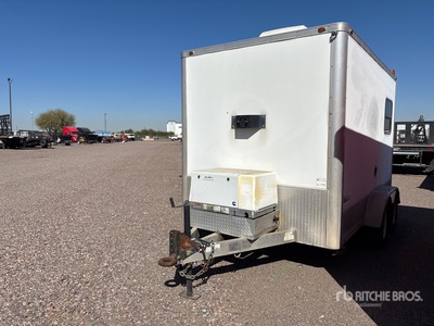 2011 Intech 12 ft T/A Splicing Enclosed Trailer