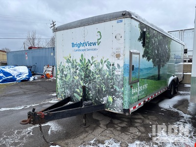 2010 Wells Cargo EW2424-R 24 ft T/A Enclosed Trailer