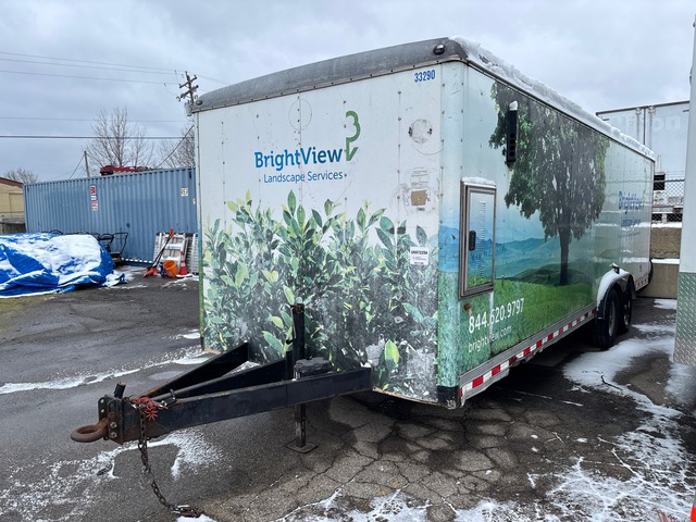 2010 Wells Cargo EW2424-R 24 ft T/A Enclosed Trailer