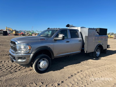 2024 Ram 5500 4x4 Crew Cab Service Truck