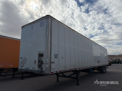 2014 Vanguard 53 ft x 102 in T/A Van Trailer