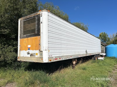 1987 Utility 53 ft Tri/A setup for storage Geschlossene Anhänger