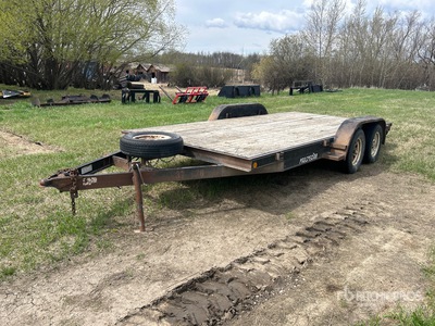 2004 Trailtech 7000 lb 16 ft T/A Remorque pour équipement