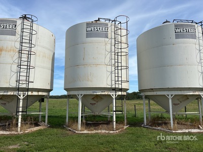 Westeel 1412 +/- 2300 bu Smooth Wall Hopper Cassone per grano