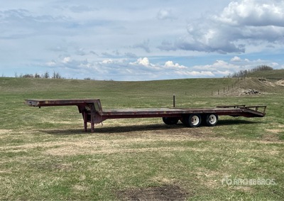 38 ft T/A Rimorchio a pianale