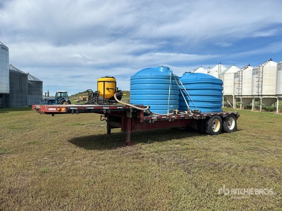 29 ft T/A Stufendeck-Anhänger