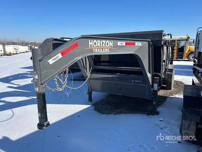 2024 Horizon HZXGN-4 T/A Gooseneck Dump Utility Trailer