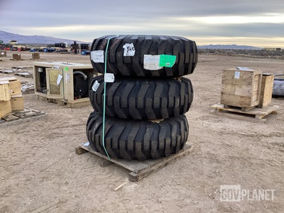 (3) STA 20.5-25 Tires w/Wheels