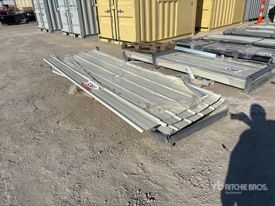 Quantity of (150) 2025 STARVOX S3048Q Galvalume Corrugated Steel Panels (Unused)