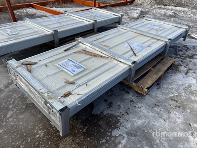 Quantity of (150) 2025 STARVOX S3048Q Galvalume Corrugated Steel Panels (Unused)