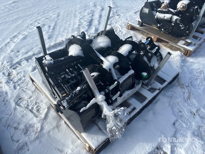 Quantity of (9) 2025 STARVOX 12EX-ASA Mini Excavator Attachments (Unused)