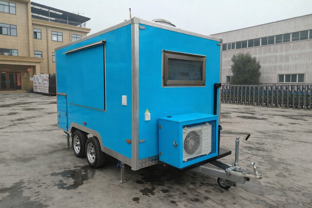 2025 Henan Webetter Intelligent Equipment 12x7 Commercial Food Trailer