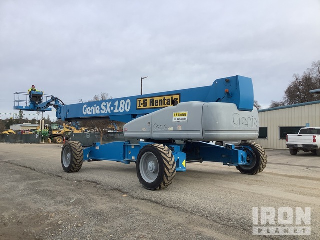 2014 Genie SX-180 4WD Diesel Telescopic Boom Lift in Redding ...