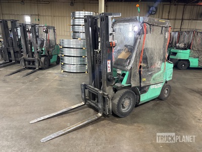 2022 Mitsubishi FG25N 4500 lb Cushion Tire Forklift
