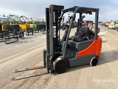 2018 Doosan GC30P-5 5150 lb Cushion Tire Forklift