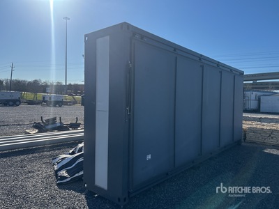 18 ft x 3 ft Skid-Mounted Portable Warehouse (Unused)