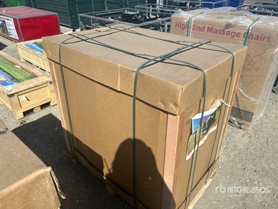 2025 STARVOX MRT-10-1 Dark Brown Zero-Gravity Massage Chair (Unused)