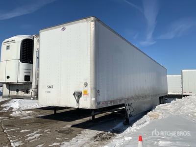 2015 Utility VS2DX 53 ft x 102 in T/A Van Trailer