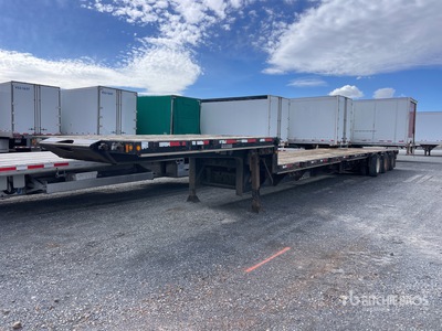 2013 Doonan 532DCB1EDFFBF Tri/A Extendable Single Drop Przyczepa z pokładem schodkowym