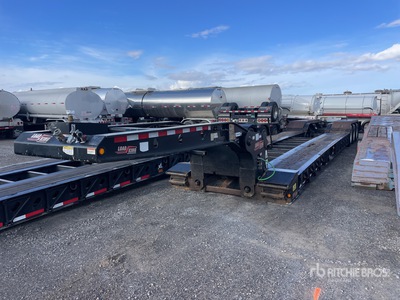 2014 Load King Tri/A Removable Gooseneck Lowboy Trailer