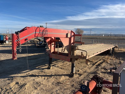 2008 Towmaster 30TADGN 35 ft T/A Gooseneck Apparatuur aanhangwagen