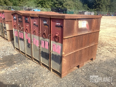 (6) JMC CNU-332/E 30mm Ammunition Storage Containers