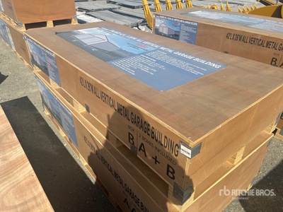 2025 AGR-MS2642 Metal Garage Lagerhaus (Unused)