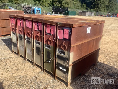 (6) JMC CNU-332A/E 30mm Ammunition Storage Containers