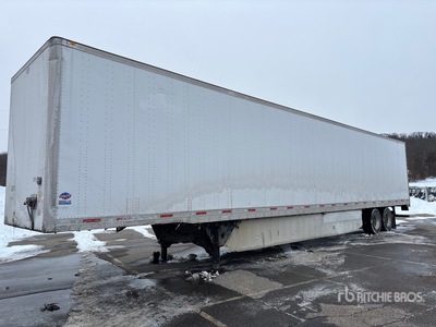 2015 Utility VS2DX 53 ft x 102 in T/A Van Trailer