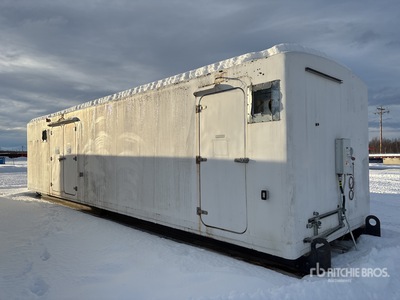 40 ft x 10 ft Skid-Mounted Mobile Office