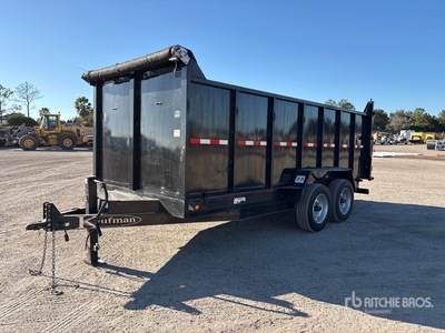 2022 Kaufman 16 ft 6 in T/A 軽量ダンプトレーラー