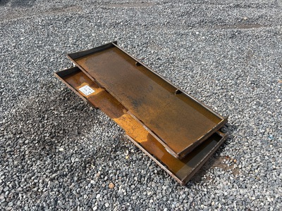 Quantity of (2) 2026 Wolverine QMP2-16-12T Skid Steer Attachment Mounting Plate (Unused)