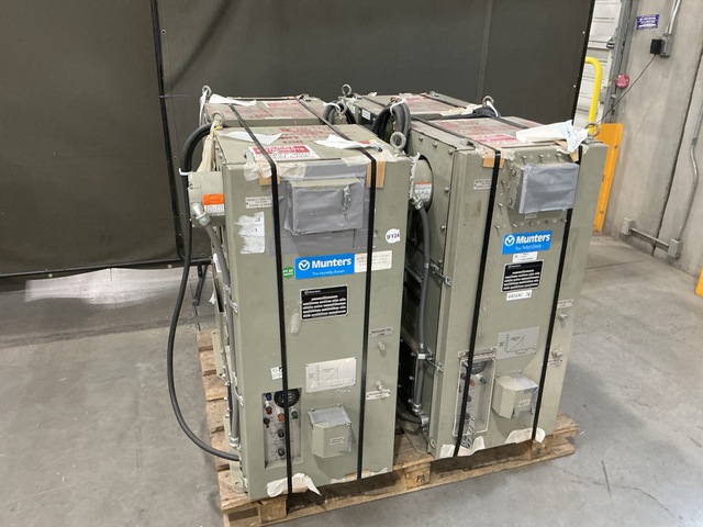(4) Munters GC-150 Desiccant Dehumidifiers