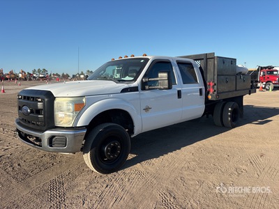 2015 Ford F-350 XL 4x4 Crew Cab Camión Caja Abierta